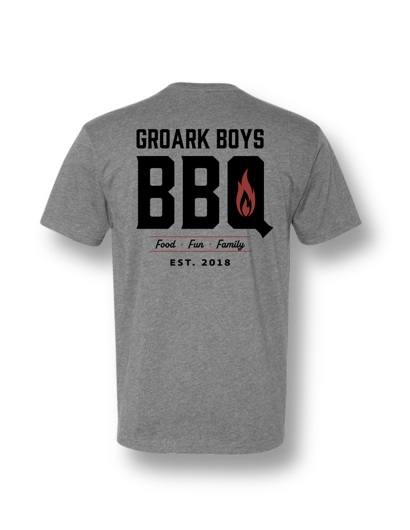 Groark Boys BBQ GREY T-Shirt