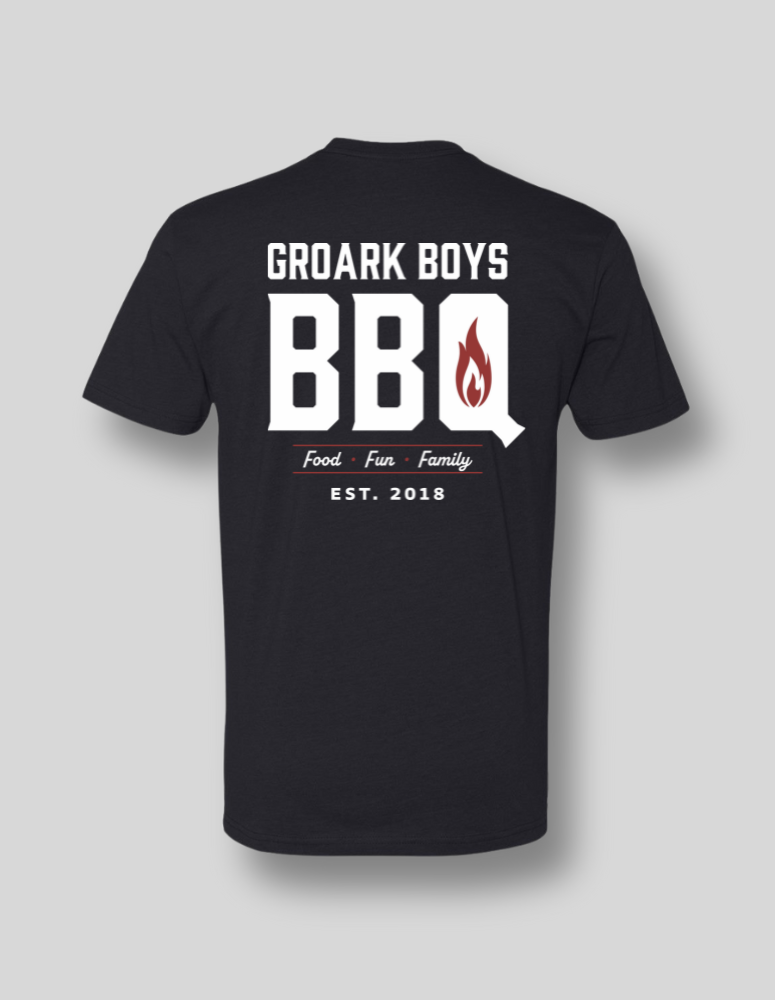 Groark Boys BBQ BLACK T-Shirt