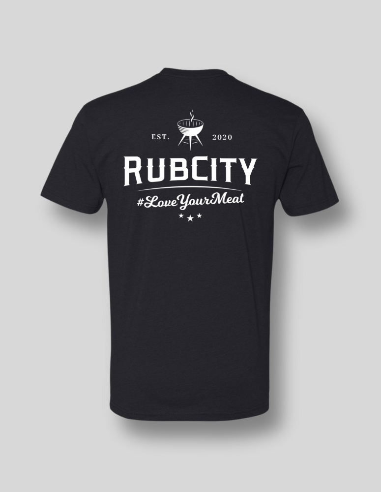 RubCity Black Logo T-Shirt